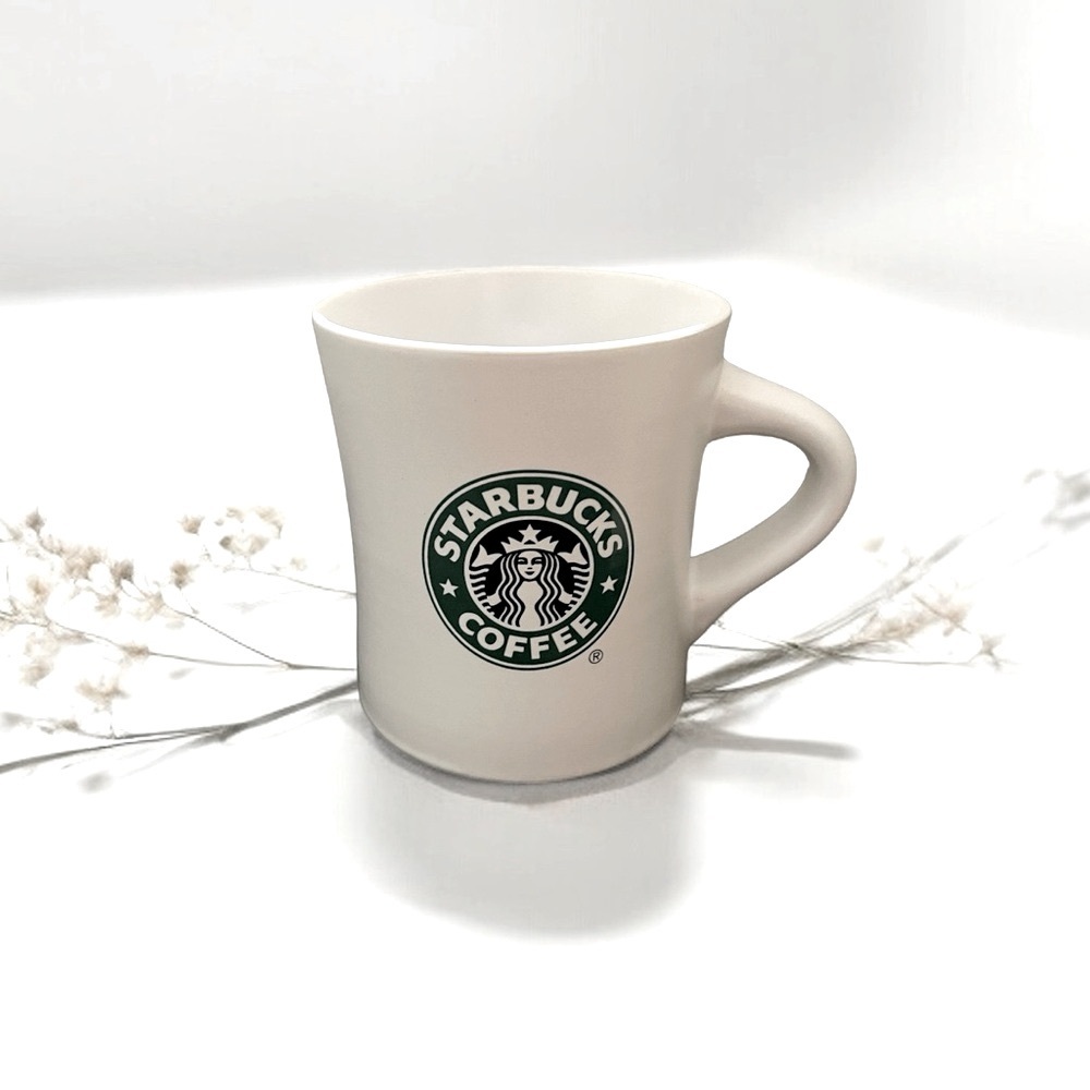 STARBUCKS Minimalist Logo Mug - RARE